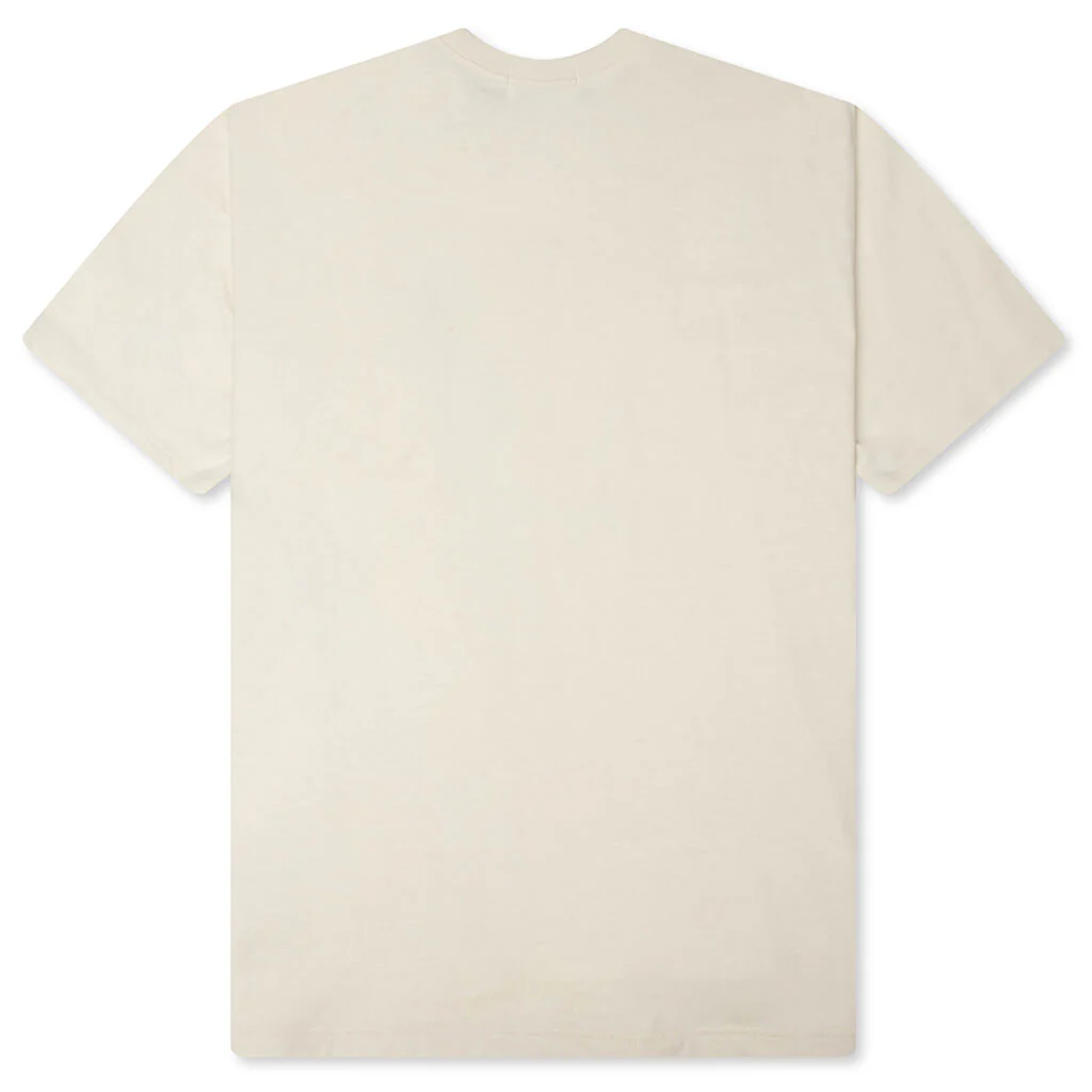 Color Stone College Relaxed Fit Tee - White - Image 2