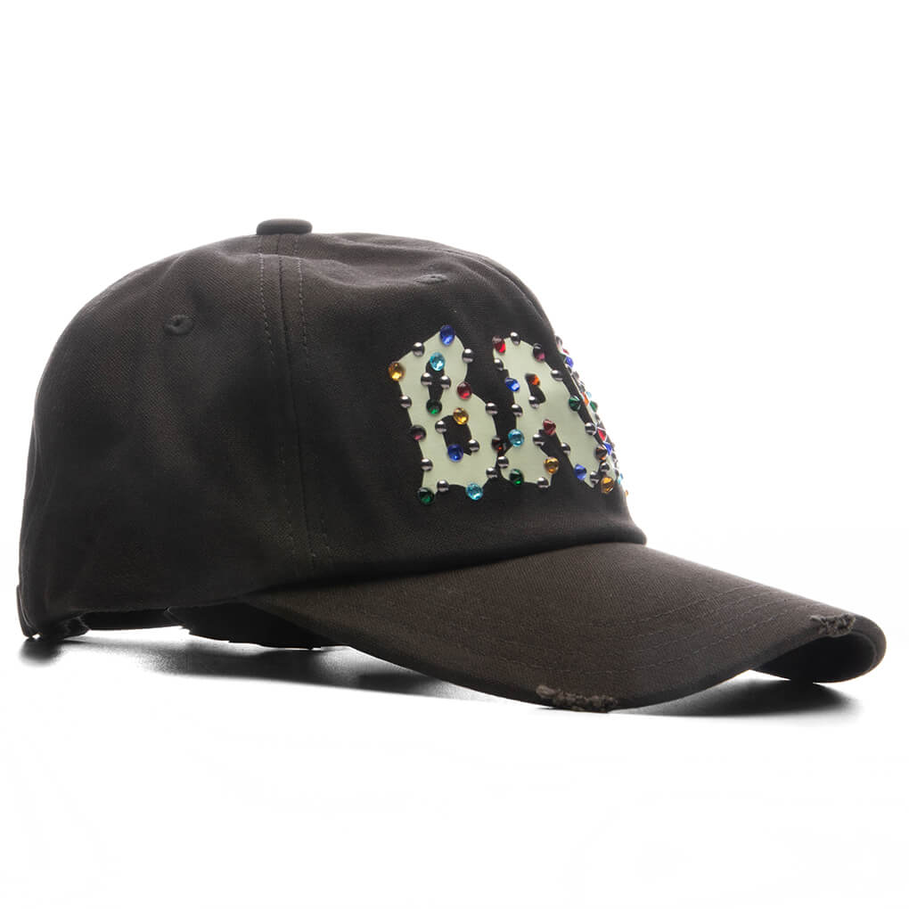 Color Stone Panel Cap - Black - Image 3