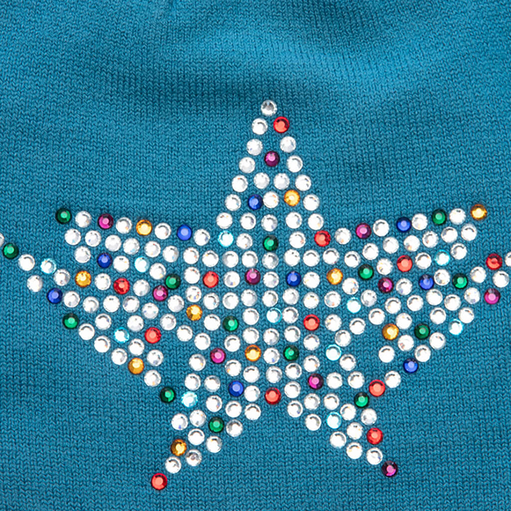 Color Stone STA Knit Cap - Sax - Image 2