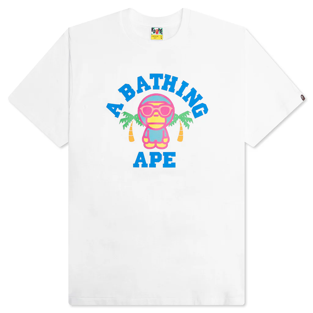 Colors Milo College Summer Tee - White