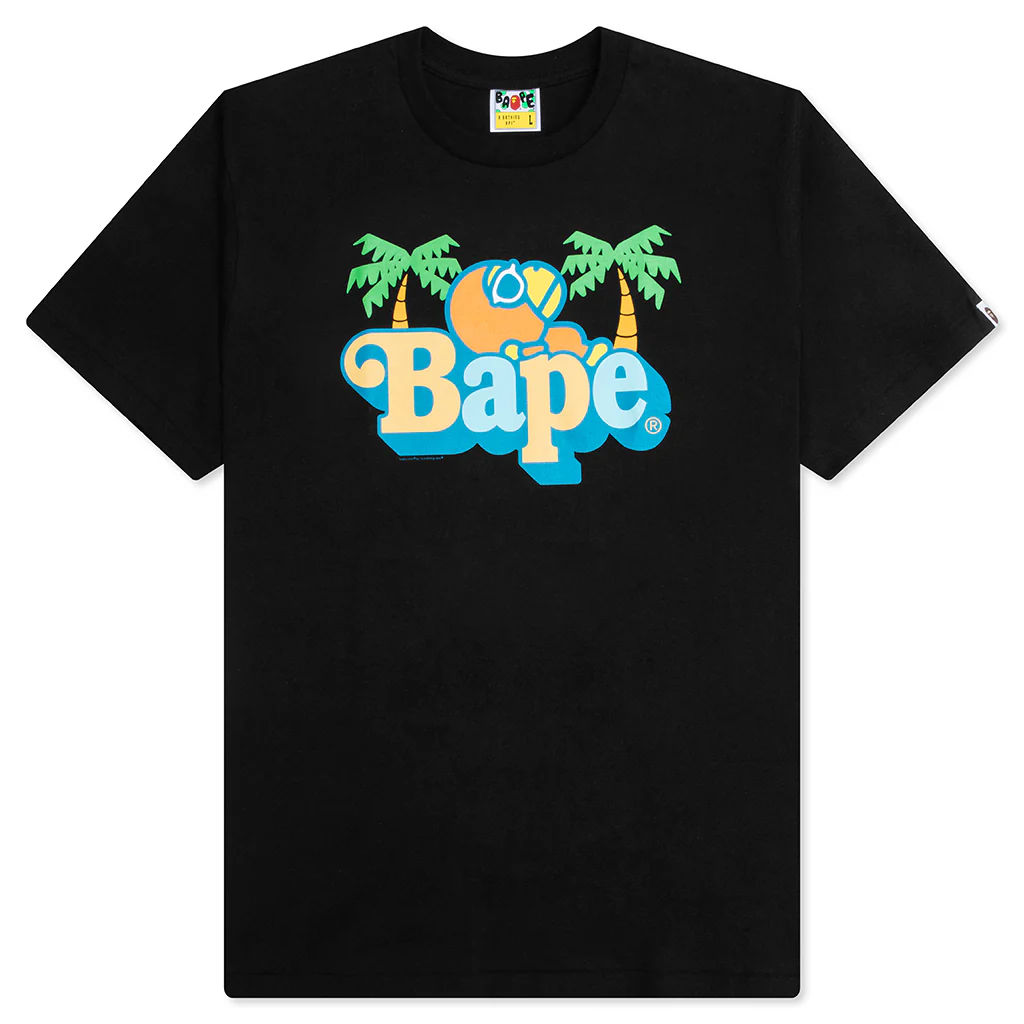 Colors Milo on Bape Summer Tee - Black