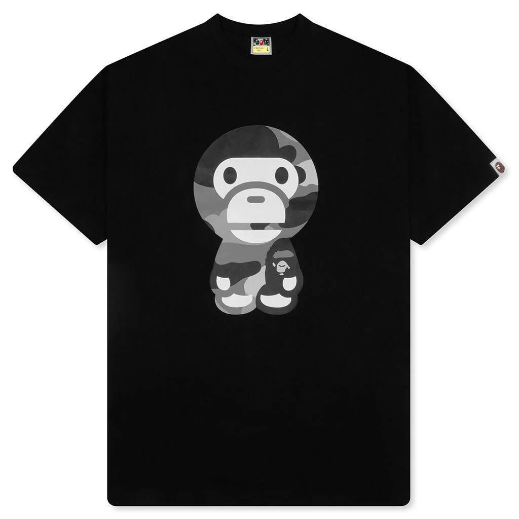 Giant 1ST Camo Big Baby Milo Tee - Black/Grey