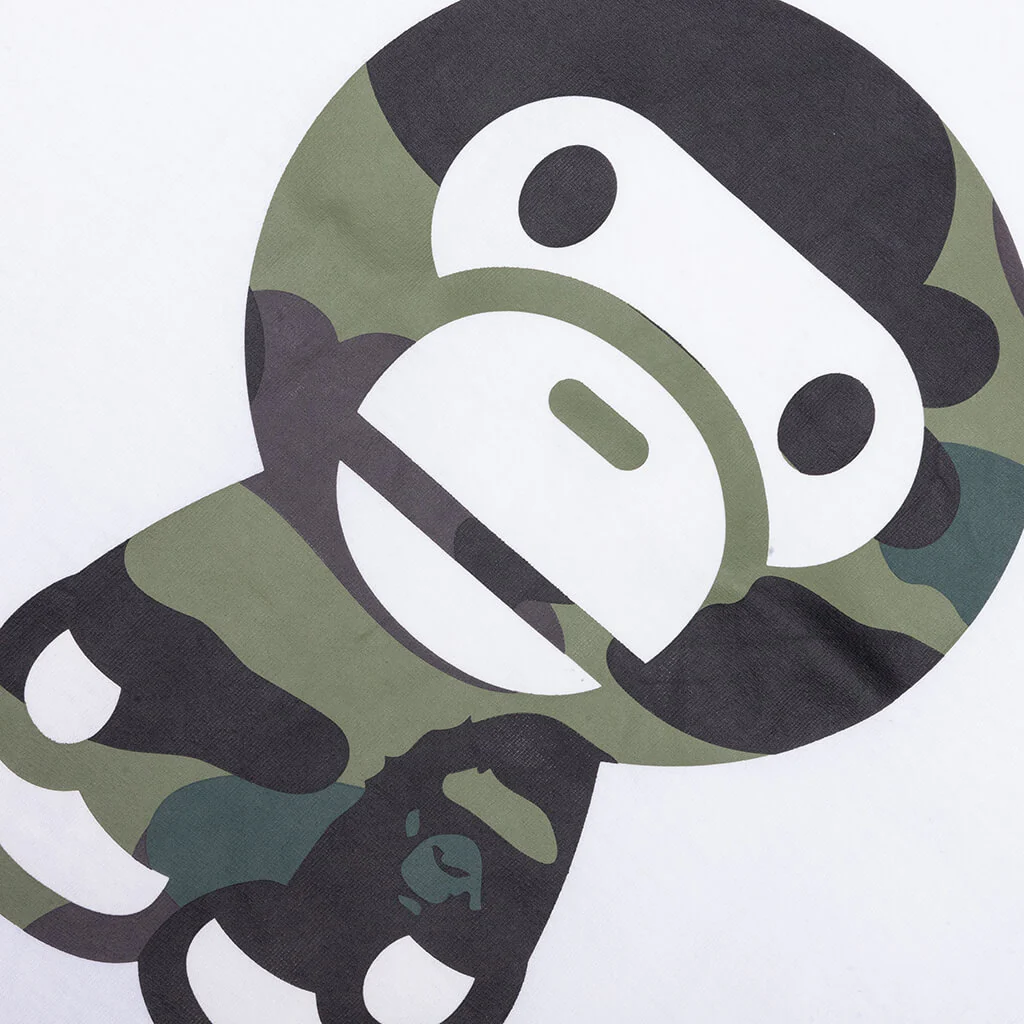 Giant 1ST Camo Big Baby Milo Tee - White/Green - Image 3