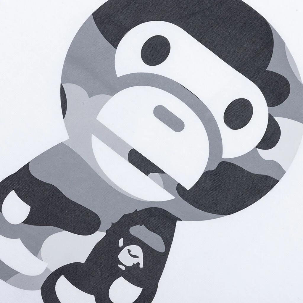 Giant 1ST Camo Big Baby Milo Tee - White/Grey - Image 3