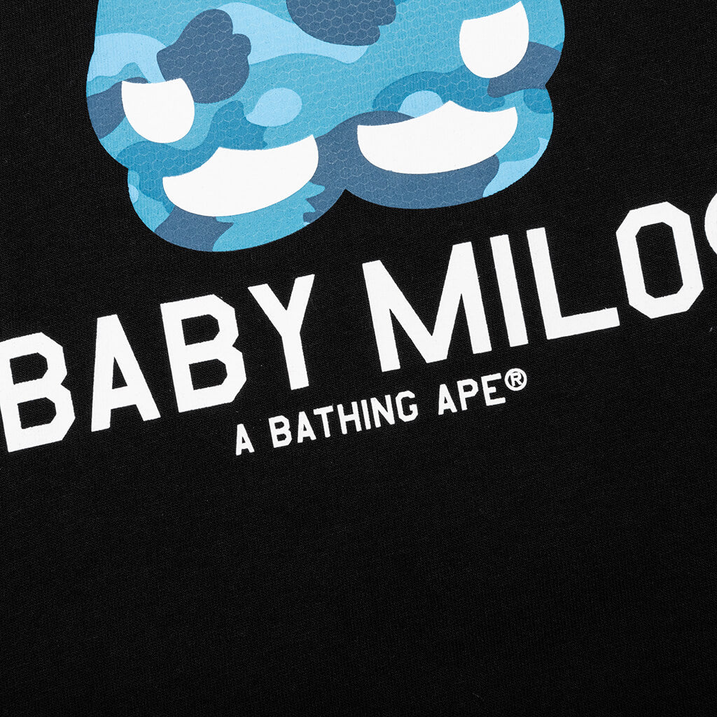 Honeycomb Camo Baby Milo Tee - Black/Blue - Image 5