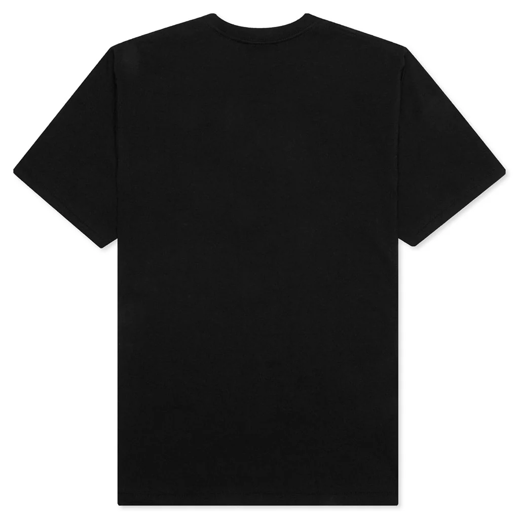 Honeycomb Camo College Tee - Black/Grey - Image 2