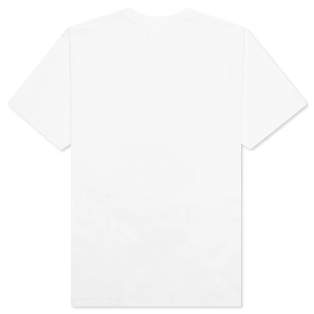 Honeycomb Camo Shark Tee - White - Image 2
