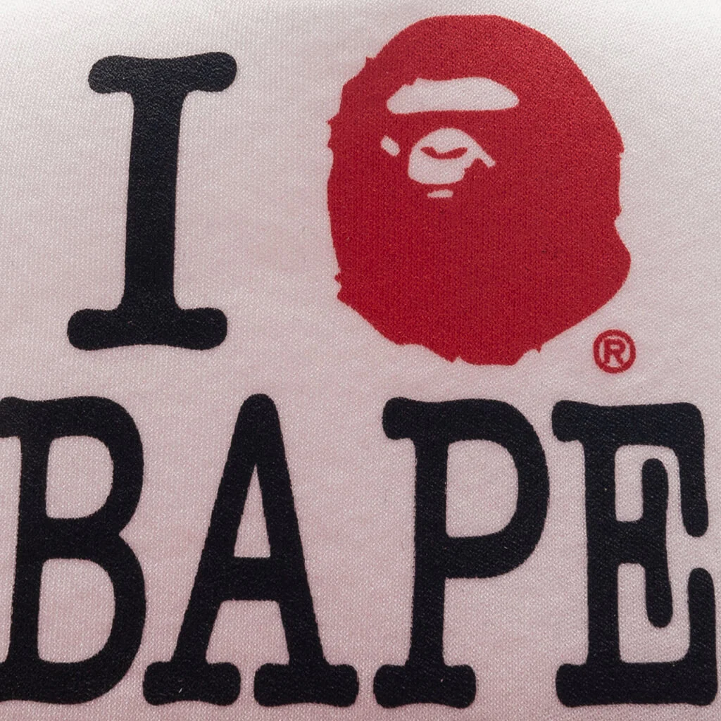 I Love Bape Mesh Cap - Red - Image 2