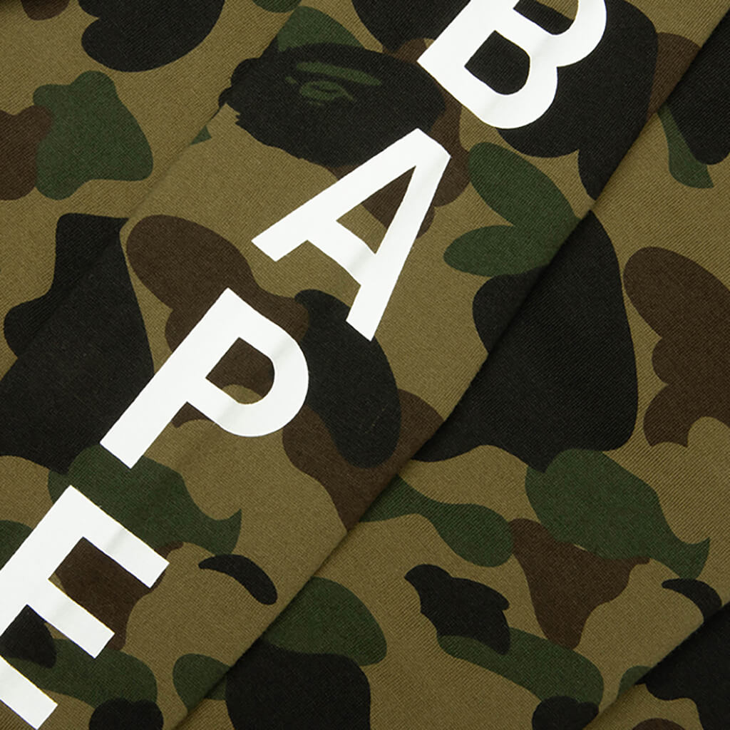Kids 1st Camo L/S Tee - Green - Image 3