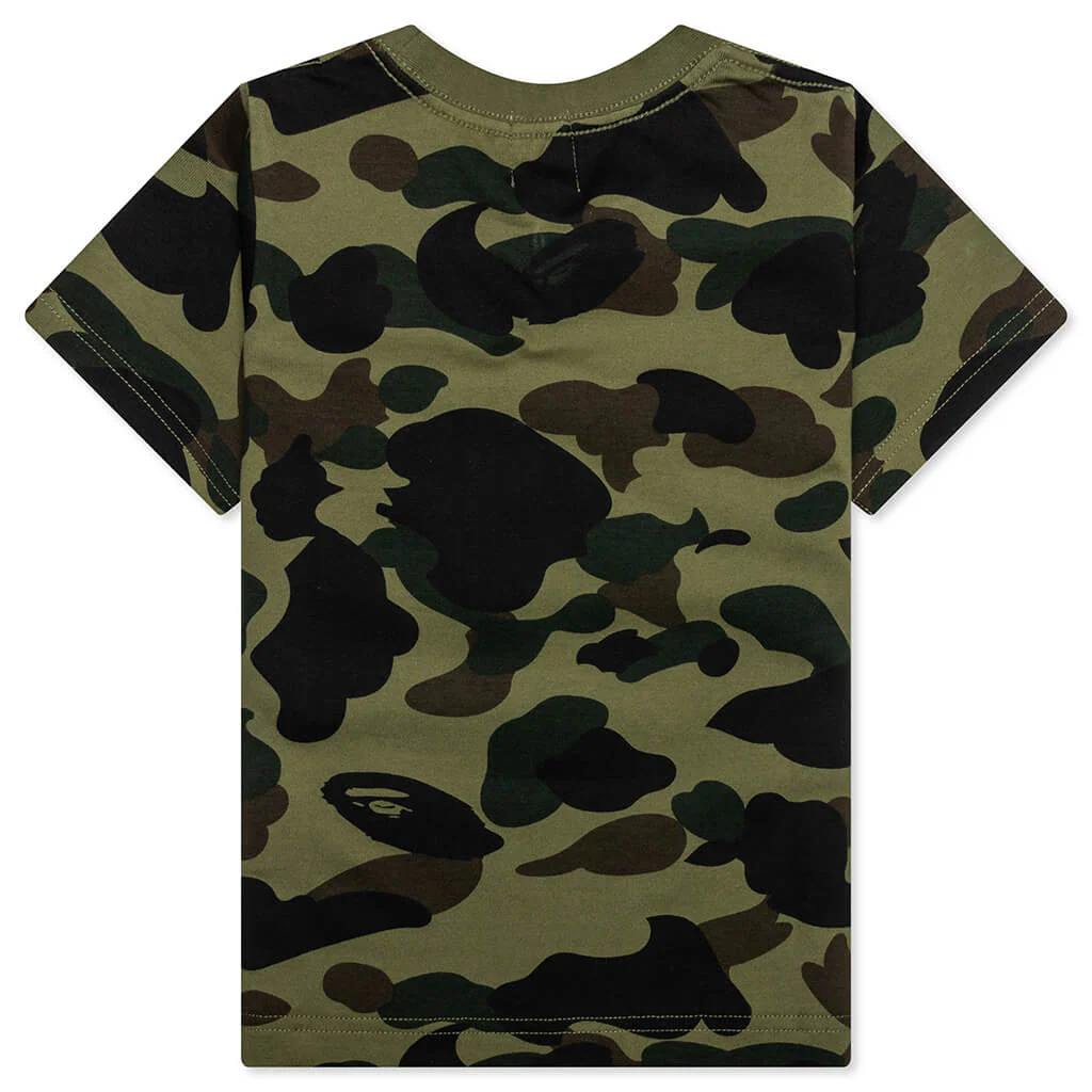 Kid's 1st Camo one Point Tee - Green - Image 2