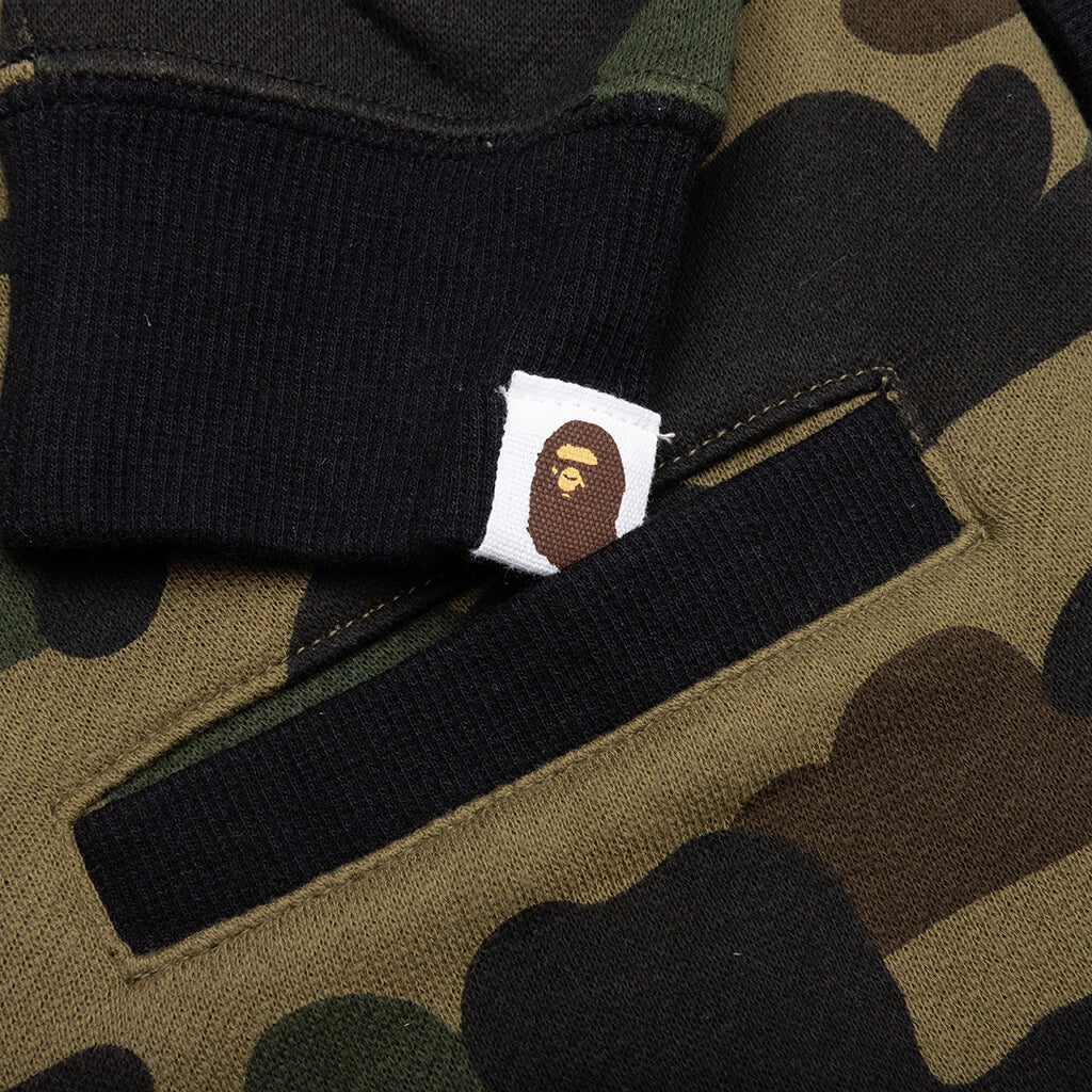 Kids 1st Camo Sweat Cardigan - Green - Image 4