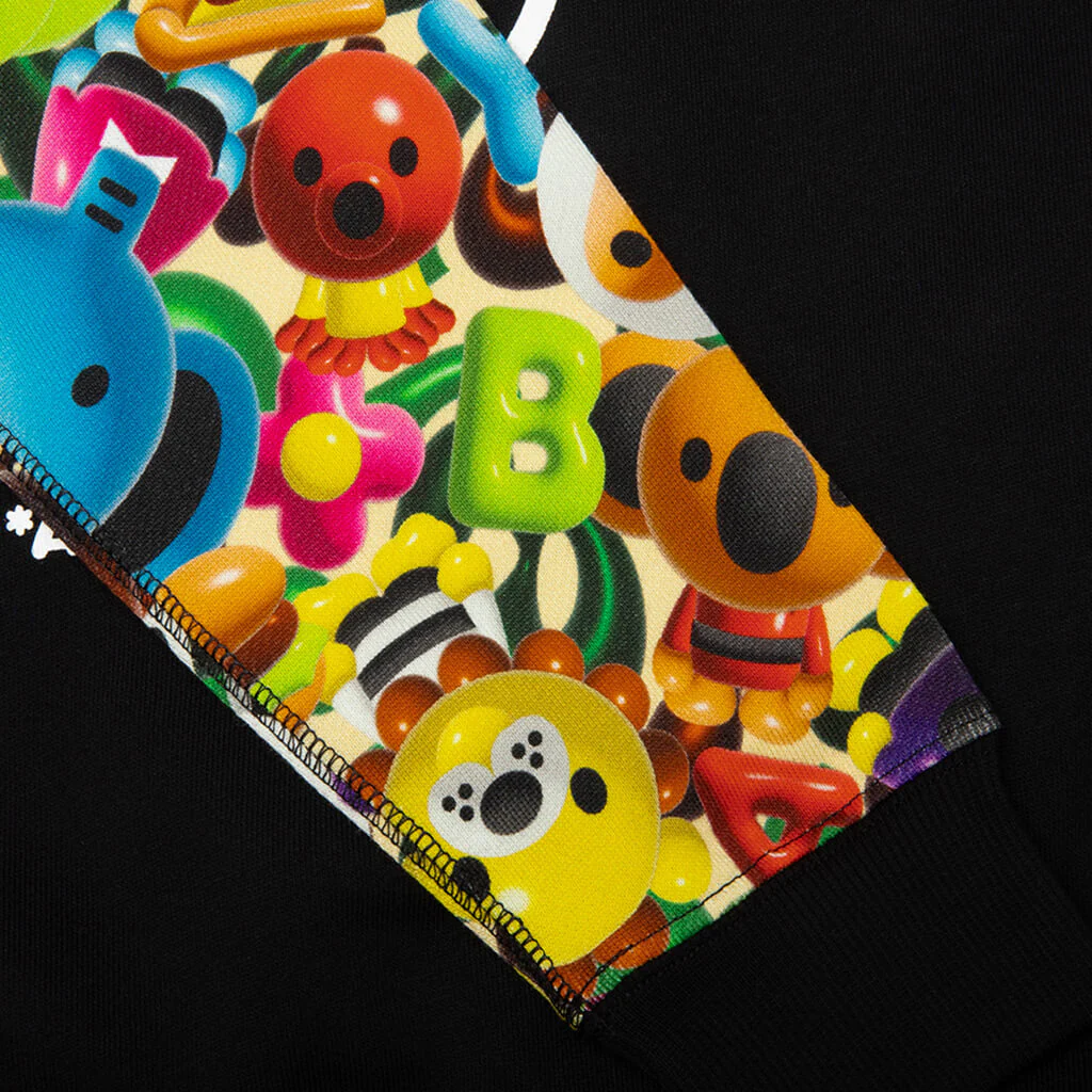 Kids 3D Milo All Friends Crewneck Sweatshirt - Black - Image 5