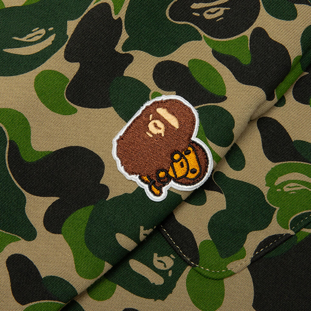 Kids ABC Camo Ape & Milo One Point Sweat Pants - Green - Image 3