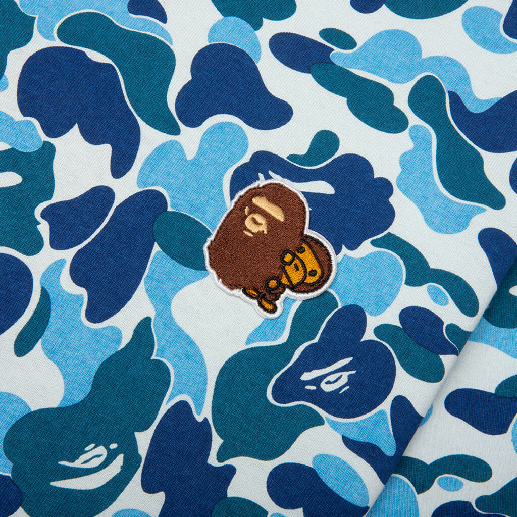 Kids ABC Camo Ape & Milo One Point Tee - Blue - Image 3