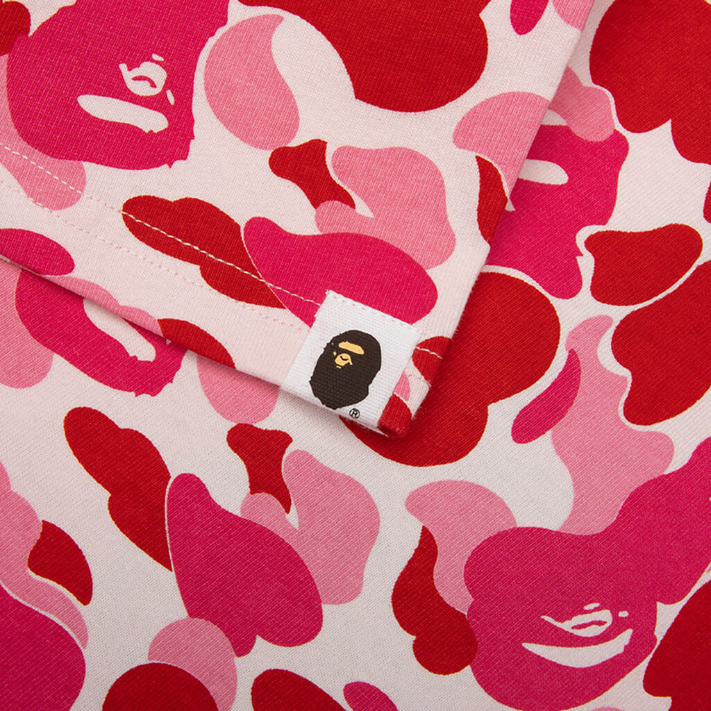Kids ABC Camo Ape & Milo One Point Tee - Pink - Image 4
