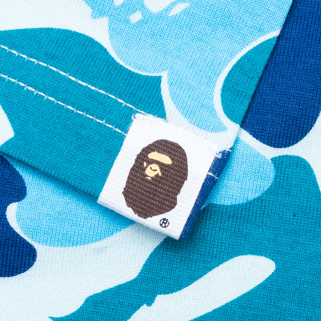 Kid's Abc Camo Baby Milo College Tee - Blue - Image 4