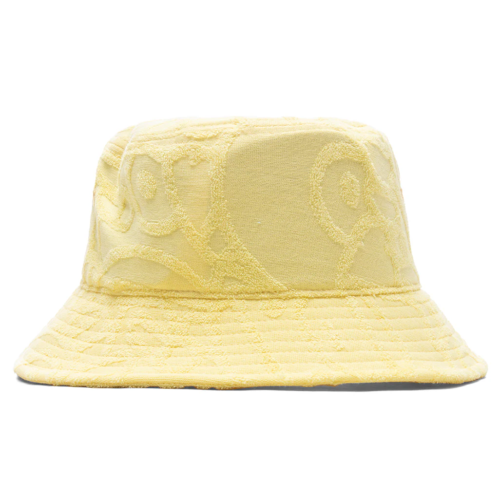 Kid's All Baby Milo Pile Bucket Hat - Yellow - Image 3