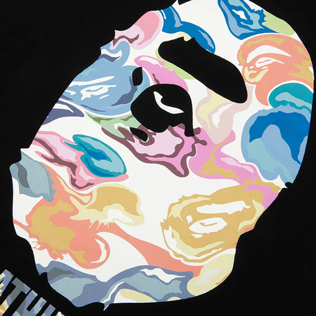 Kids Art Camo By Bathing Ape Tee - Black - Image 3