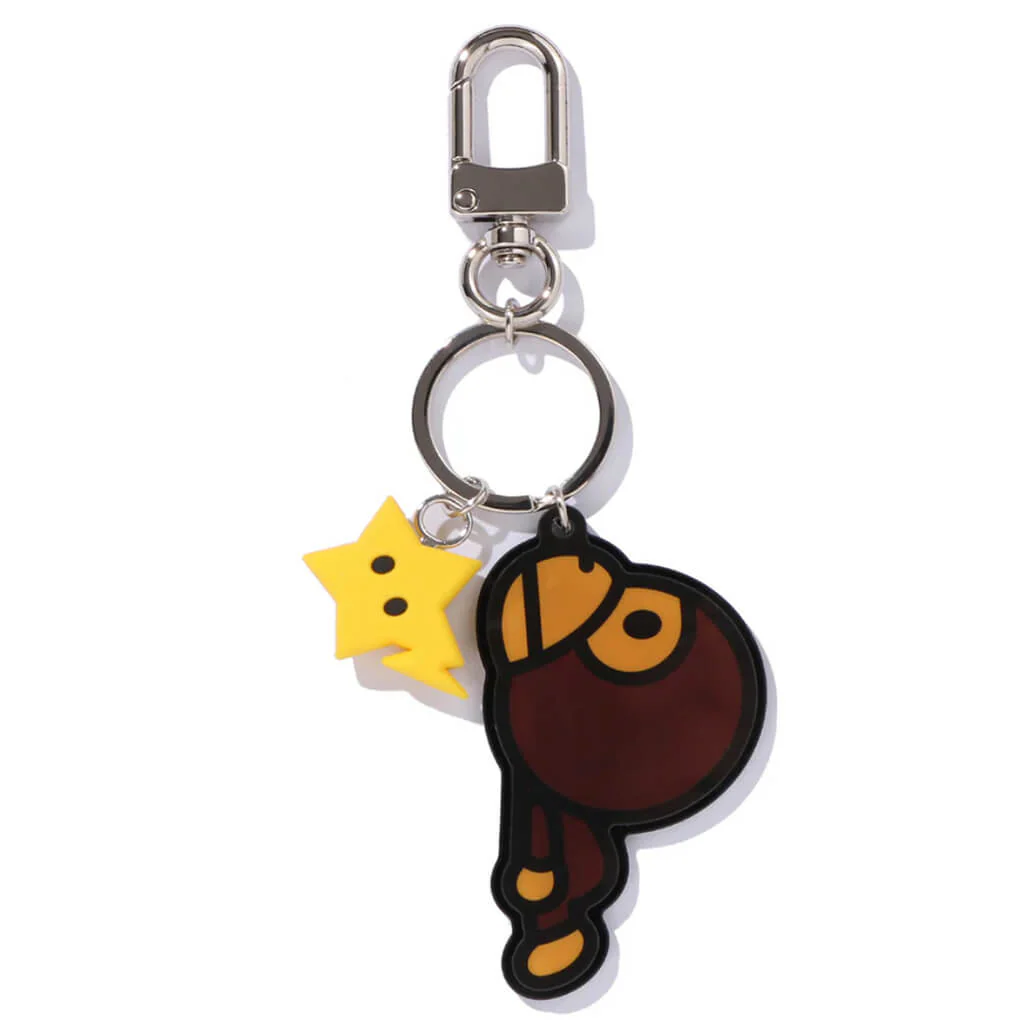 Kids Baby Milo Acrylic Keychain - Brown