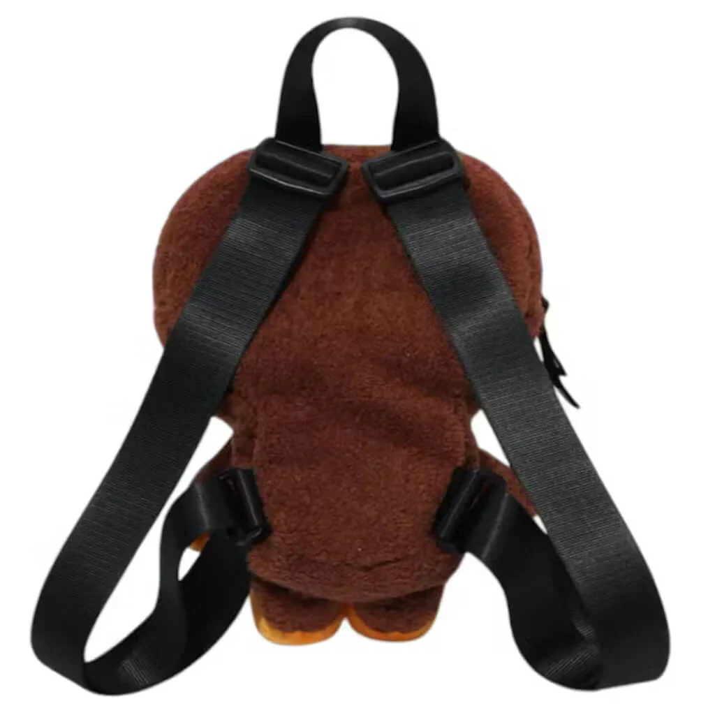 Kids Baby Milo Big Plush Doll Daypack - Brown - Image 2