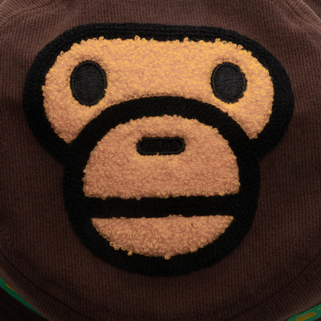 Kids Baby Milo Corduroy Bucket Hat - Brown - Image 4