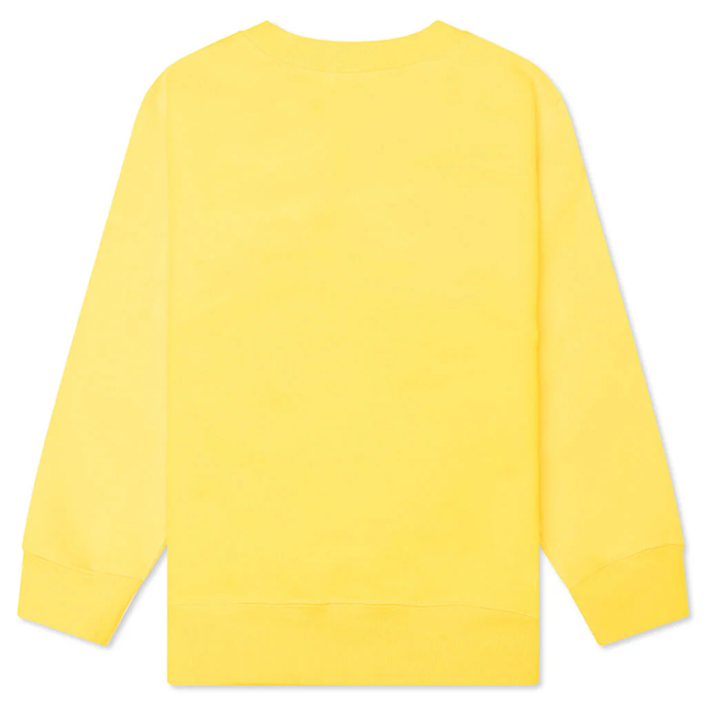 Kids Baby Milo Crewneck Sweatshirt - Yellow - Image 2