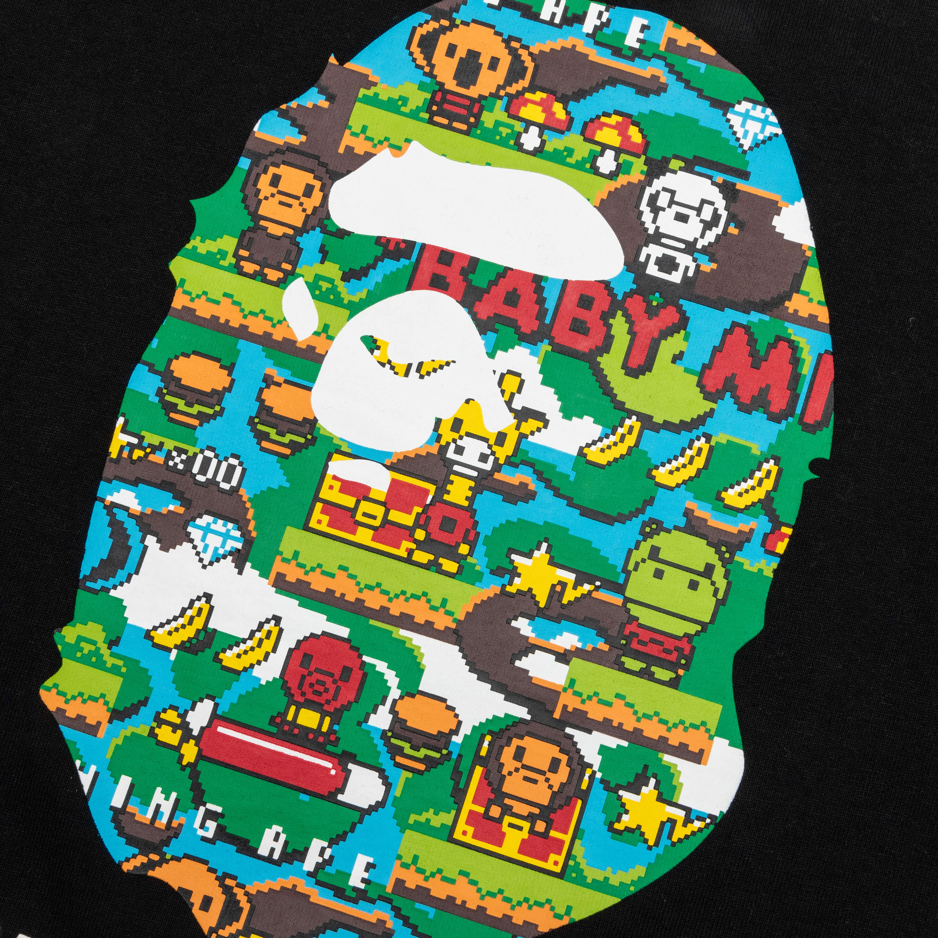Kid's Baby Milo Game By Bathing Ape Tee - Black - Image 3
