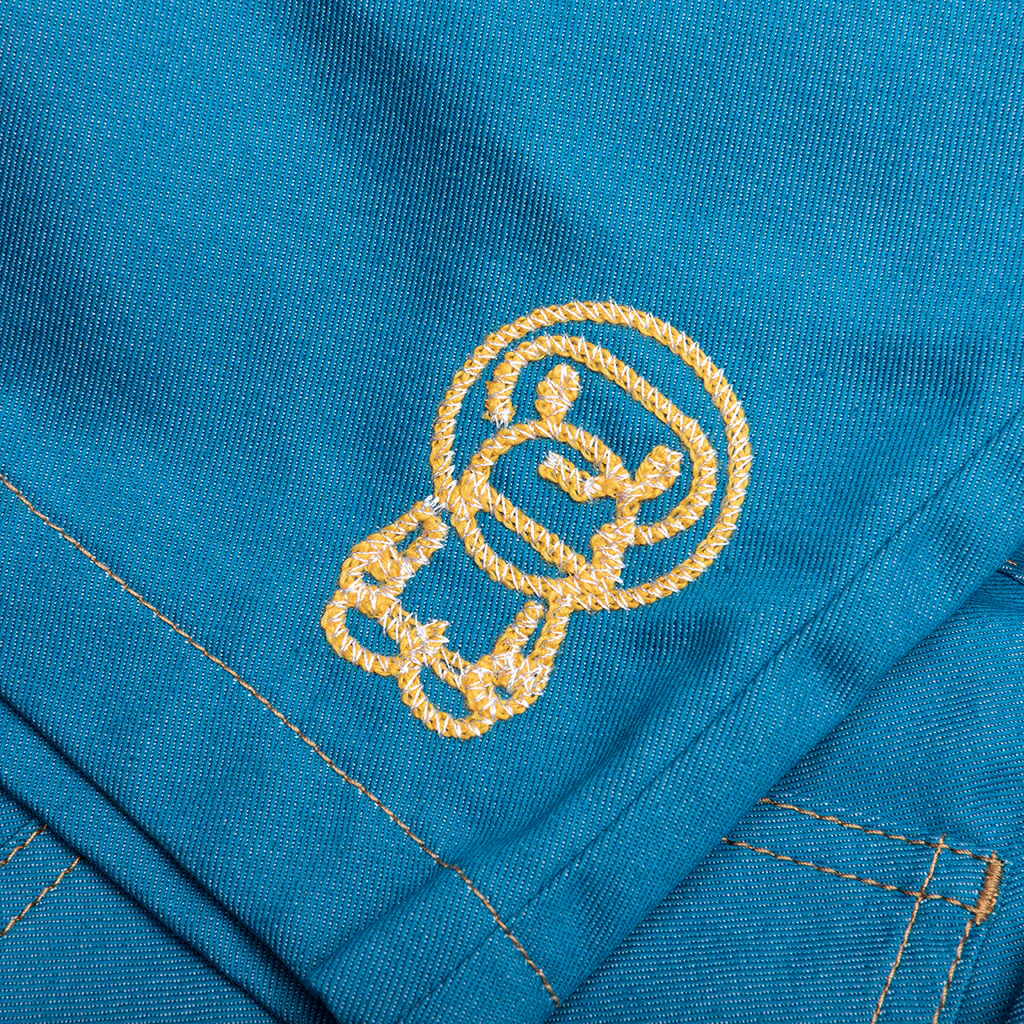 Kid's Baby Milo Rope Denim Shorts - Blue - Image 3