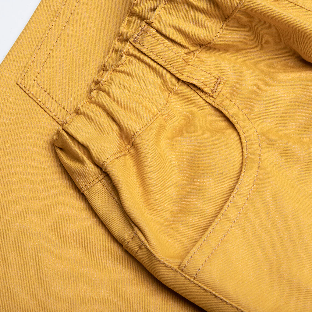 Kid's Baby Milo Rope Denim Shorts - Yellow - Image 5