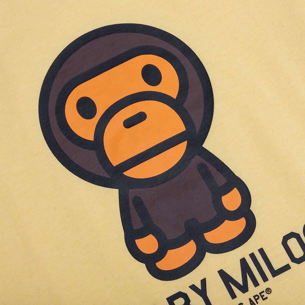 Kid's Baby Milo Tee - Yellow - Image 3