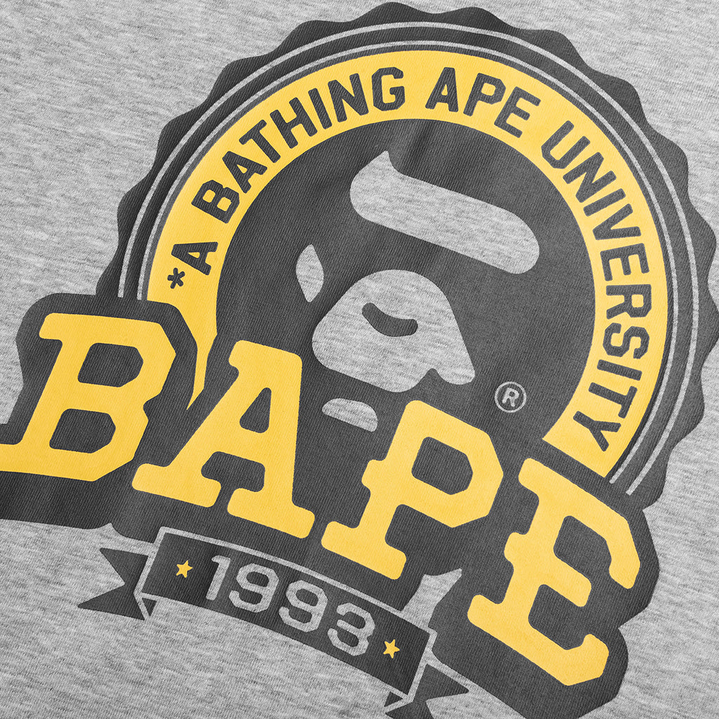 Kid's Bape Emblem Tee - Gray - Image 3