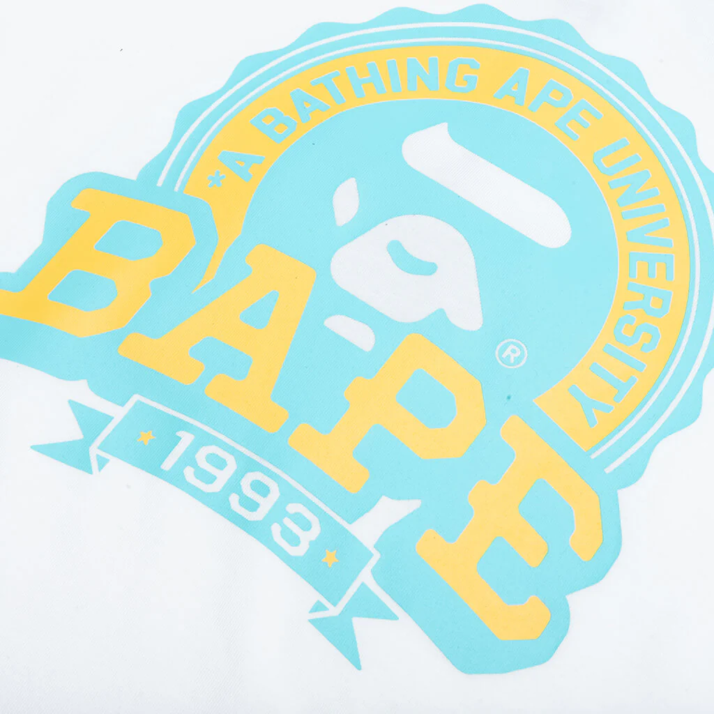 Kid's Bape Emblem Tee - White - Image 3