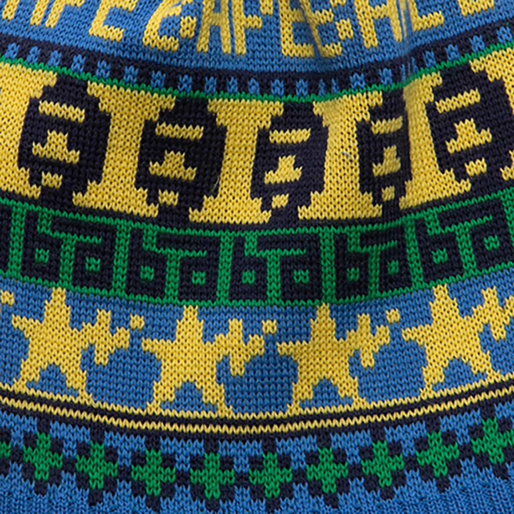 Kids BAPE Knit Cap - Blue - Image 3