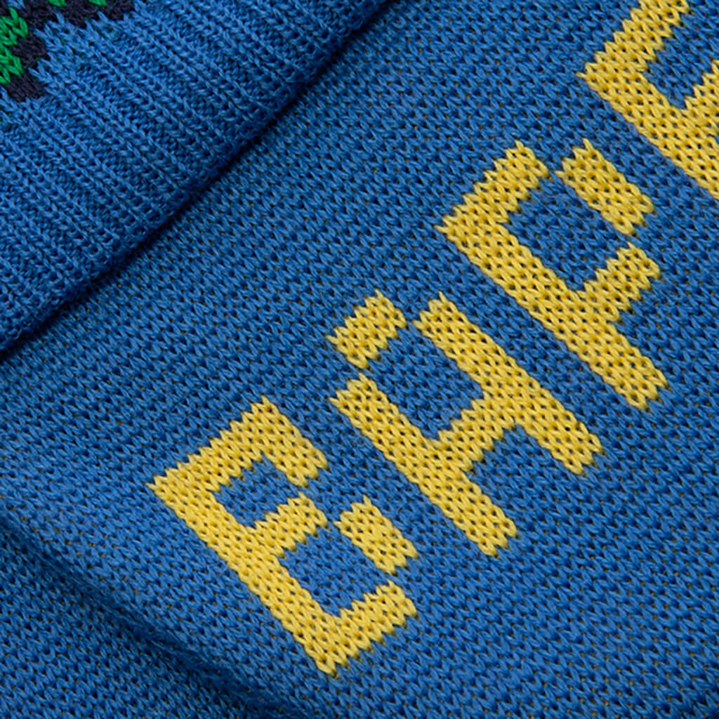 Kids BAPE Knit Cap - Blue - Image 4