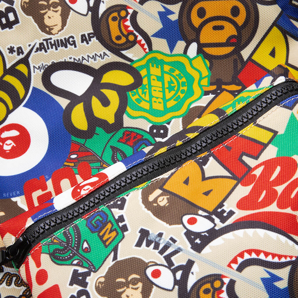 Kids BAPE Milo Assorted Daypack - Multi - Image 3