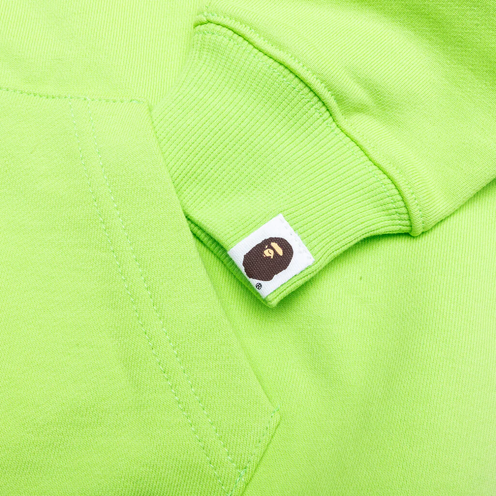 Kid's Bape Relaxed Fit Pigment Dye Zip Hoodie - Green - Image 3