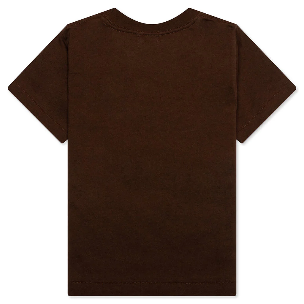 Kid's College Tee - Brown - Image 2