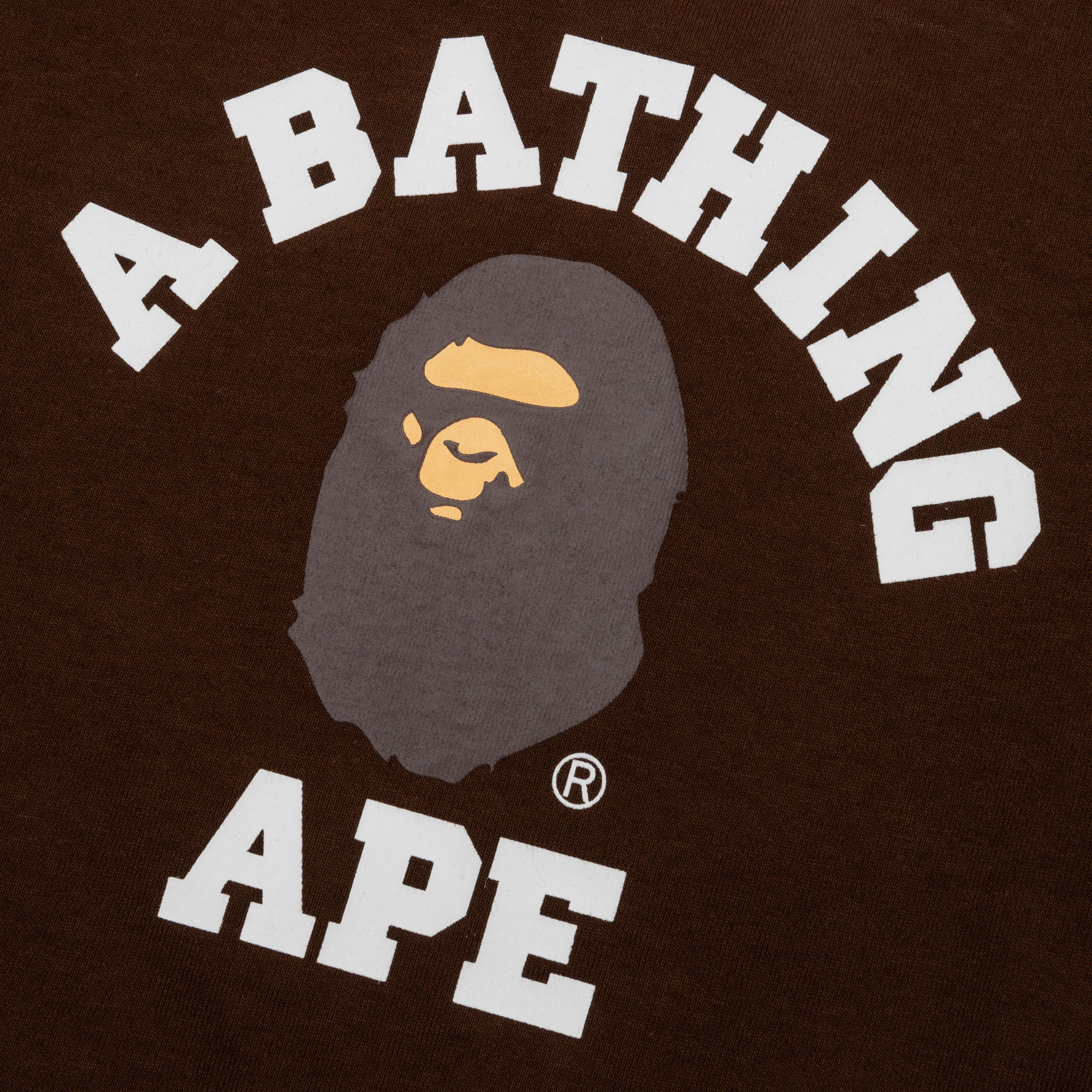 Kid's College Tee - Brown - Image 3