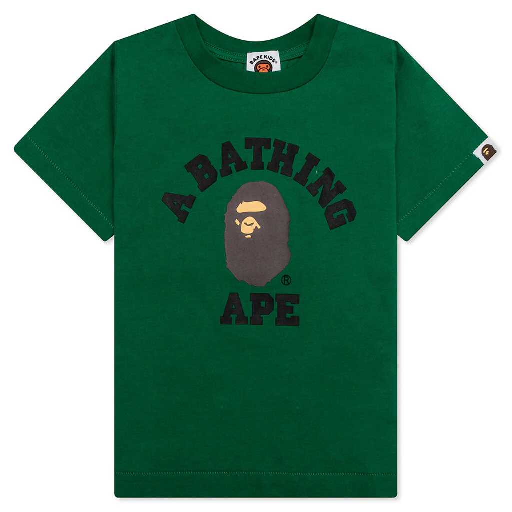Kid's College Tee - Green