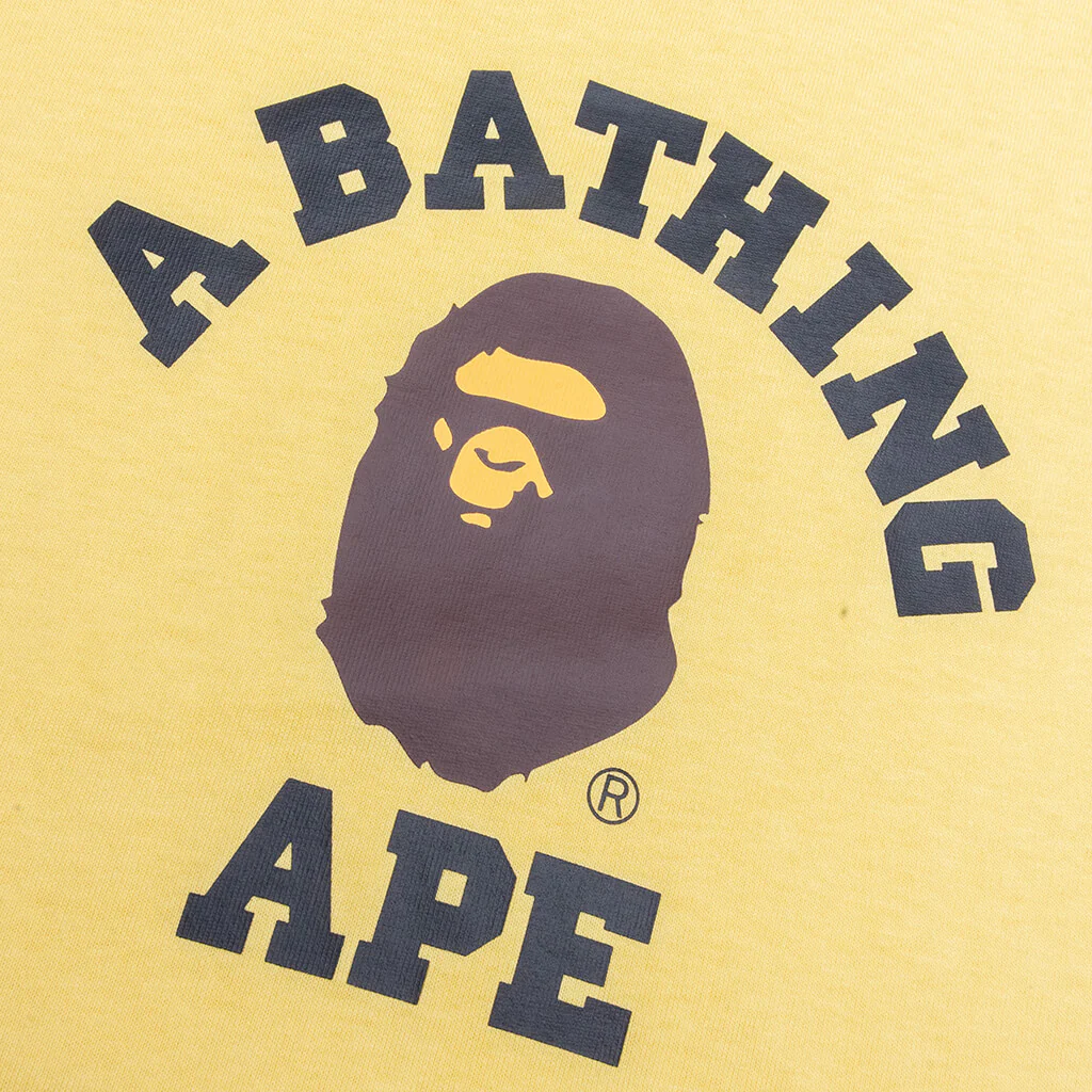 Kid's College Tee - Yellow - Image 3