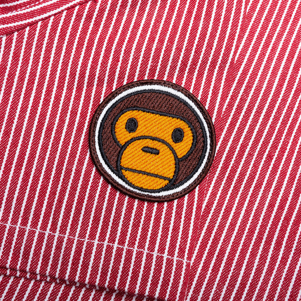 Kid's Hickory Baby Milo Patch S/S Shirt - Red - Image 4
