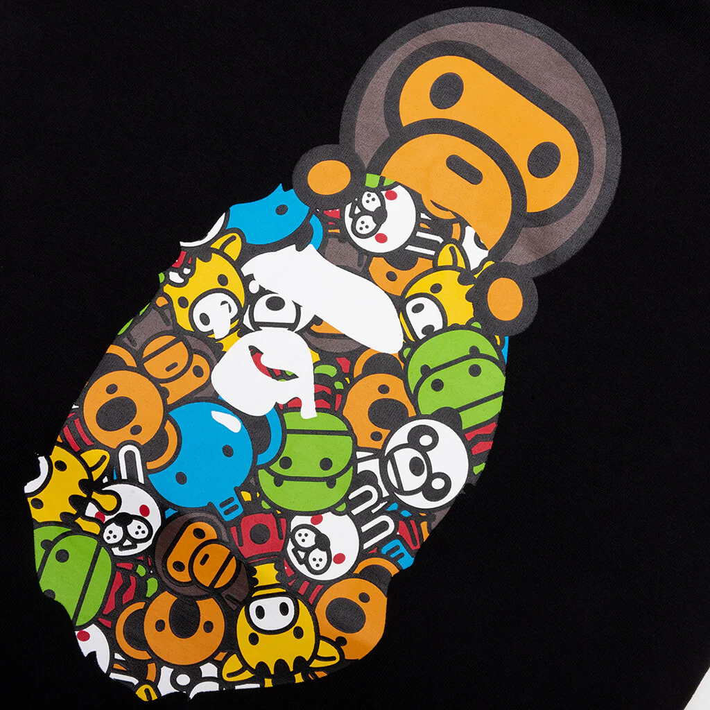 Kid's Milo All Friends Milo on Ape Head Tee - Black - Image 3