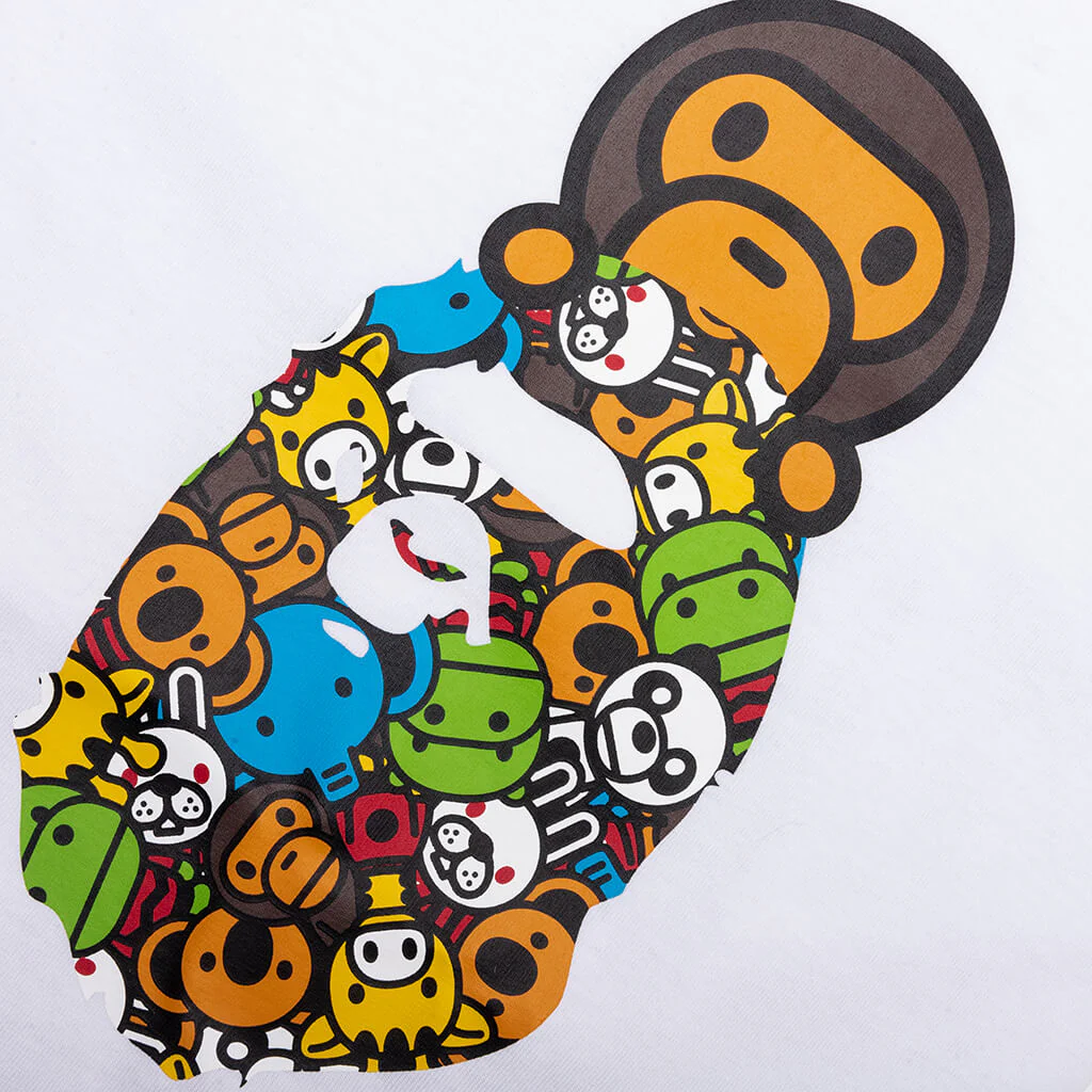 Kid's Milo All Friends Milo on Ape Head Tee - White - Image 3