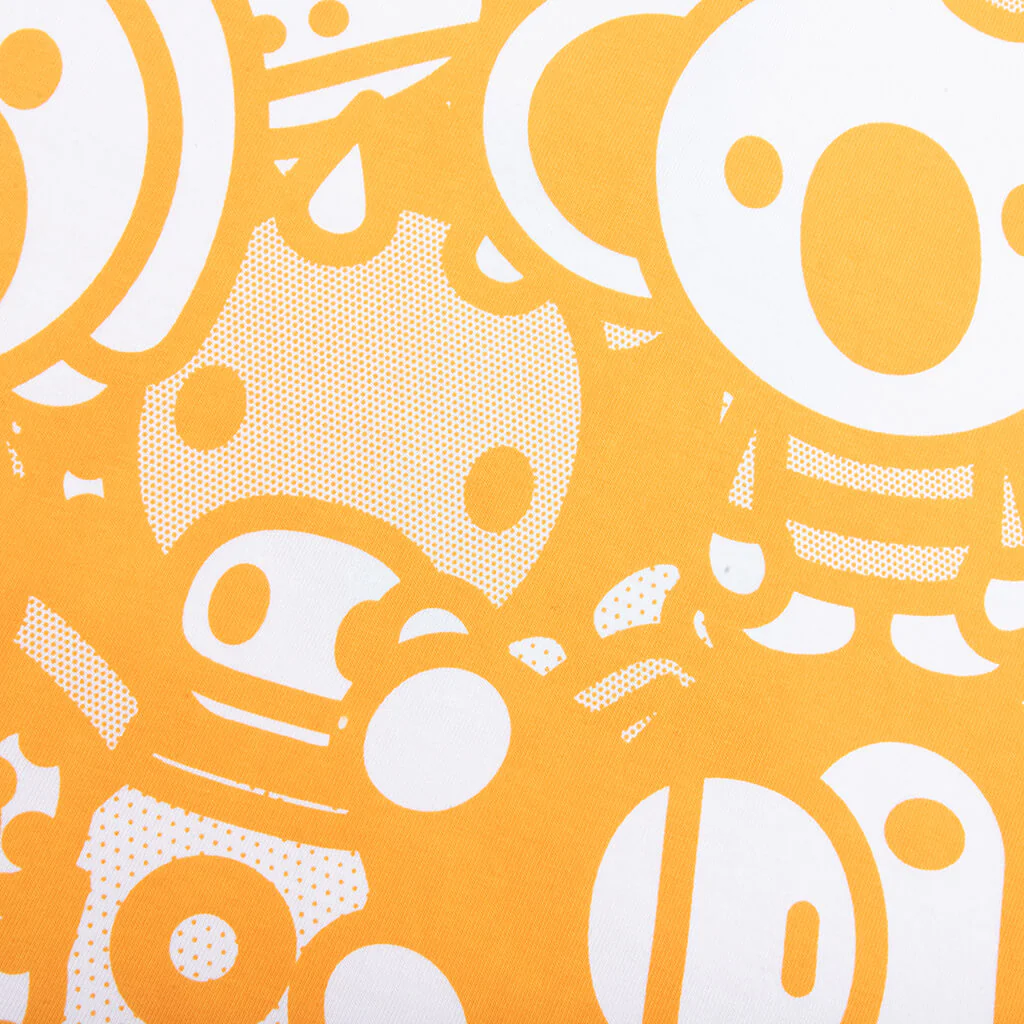 Kid's Milo All Safari Print Tee - Orange - Image 3