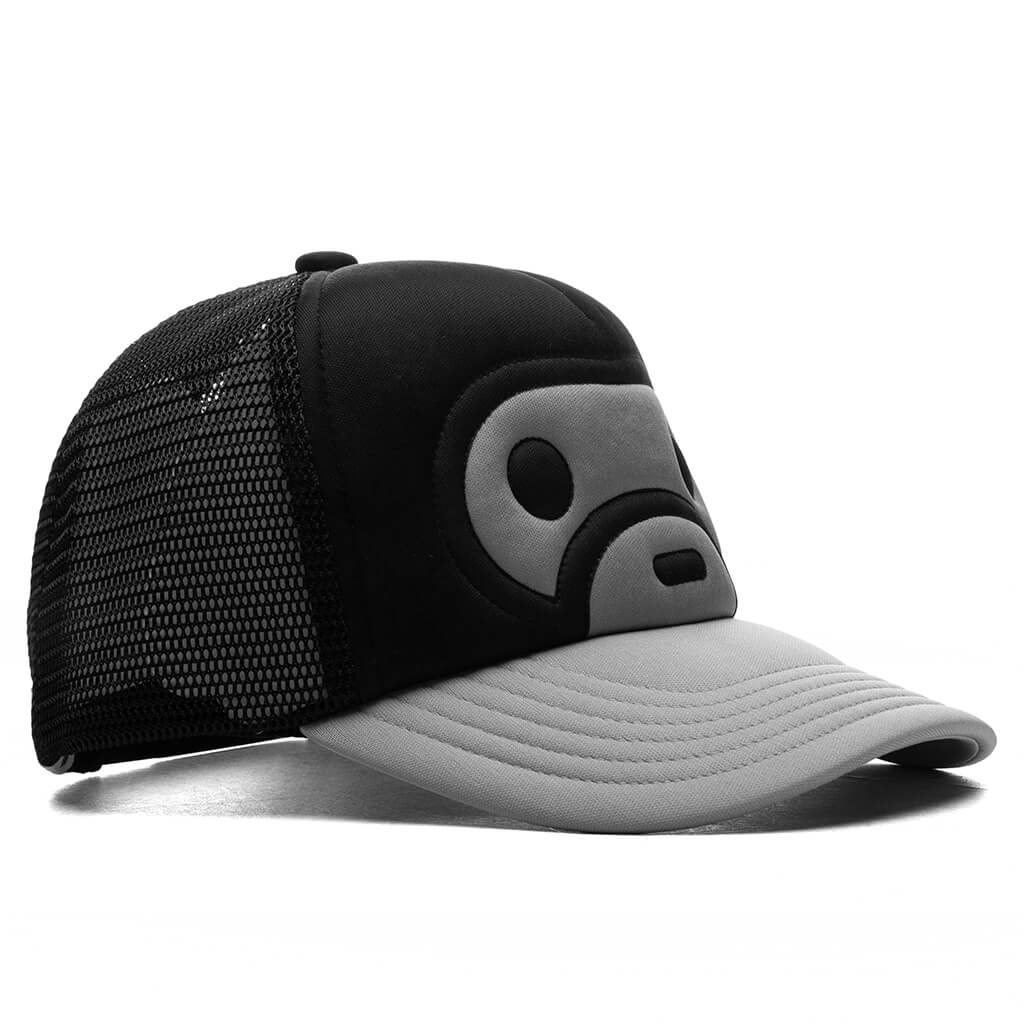 Kid's Milo Face Mesh Cap - Black - Image 2