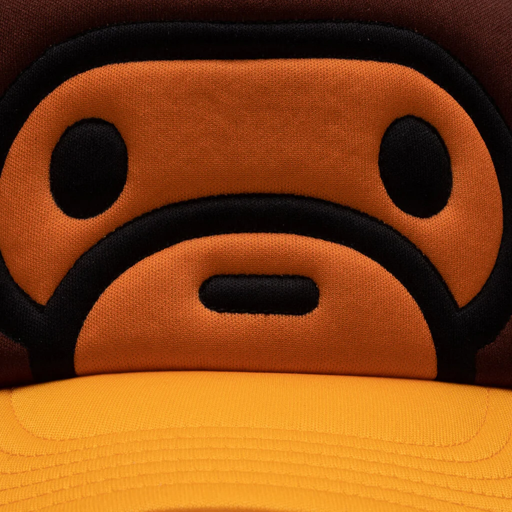 Kid's Milo Face Mesh Cap - Brown - Image 2