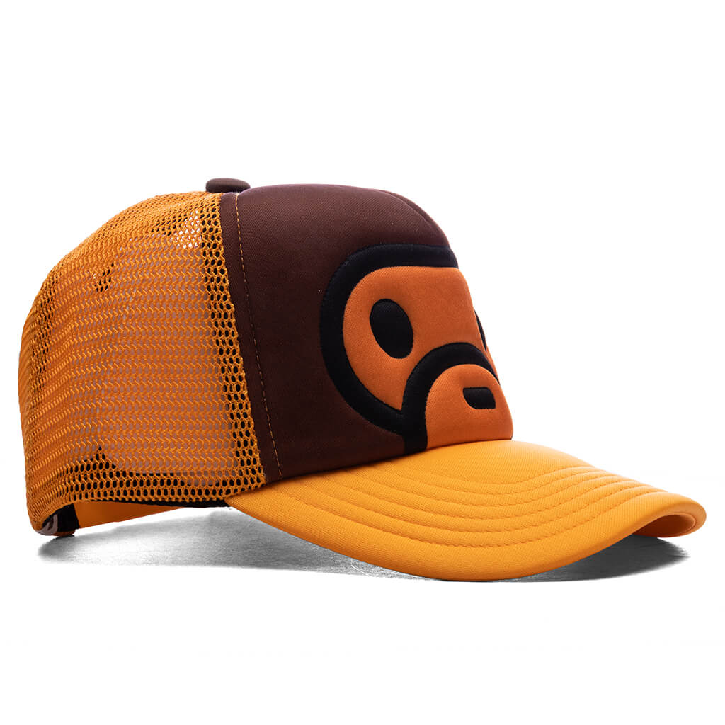 Kid's Milo Face Mesh Cap - Brown - Image 3