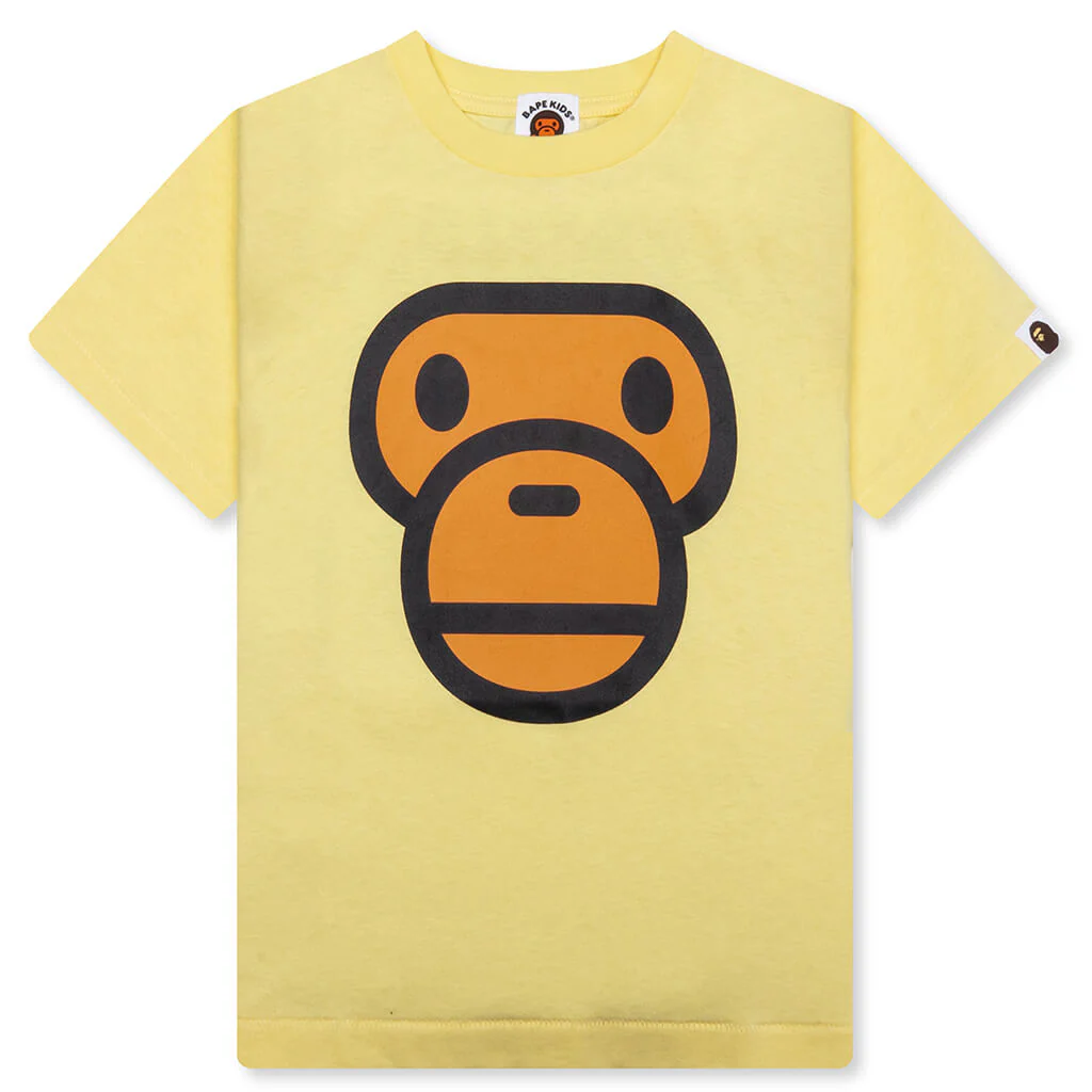 Kid's Milo Face Tee - Yellow