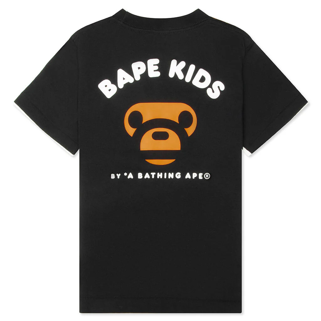 Kids Milogram Friends Tee - Black/Yellow - Image 2