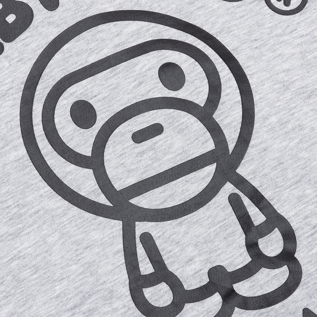 Kid's Multi Baby Milo L/S Tee - Gray - Image 3